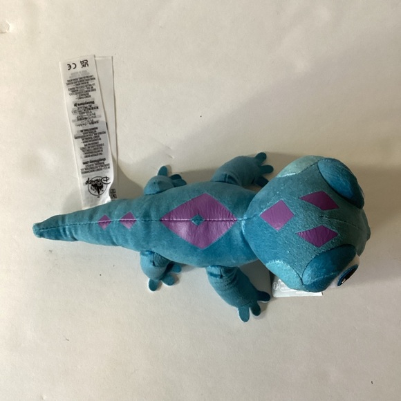 Disney's Bruni The Salamander Stuff Plush Toy NWT - Picture 4 of 9